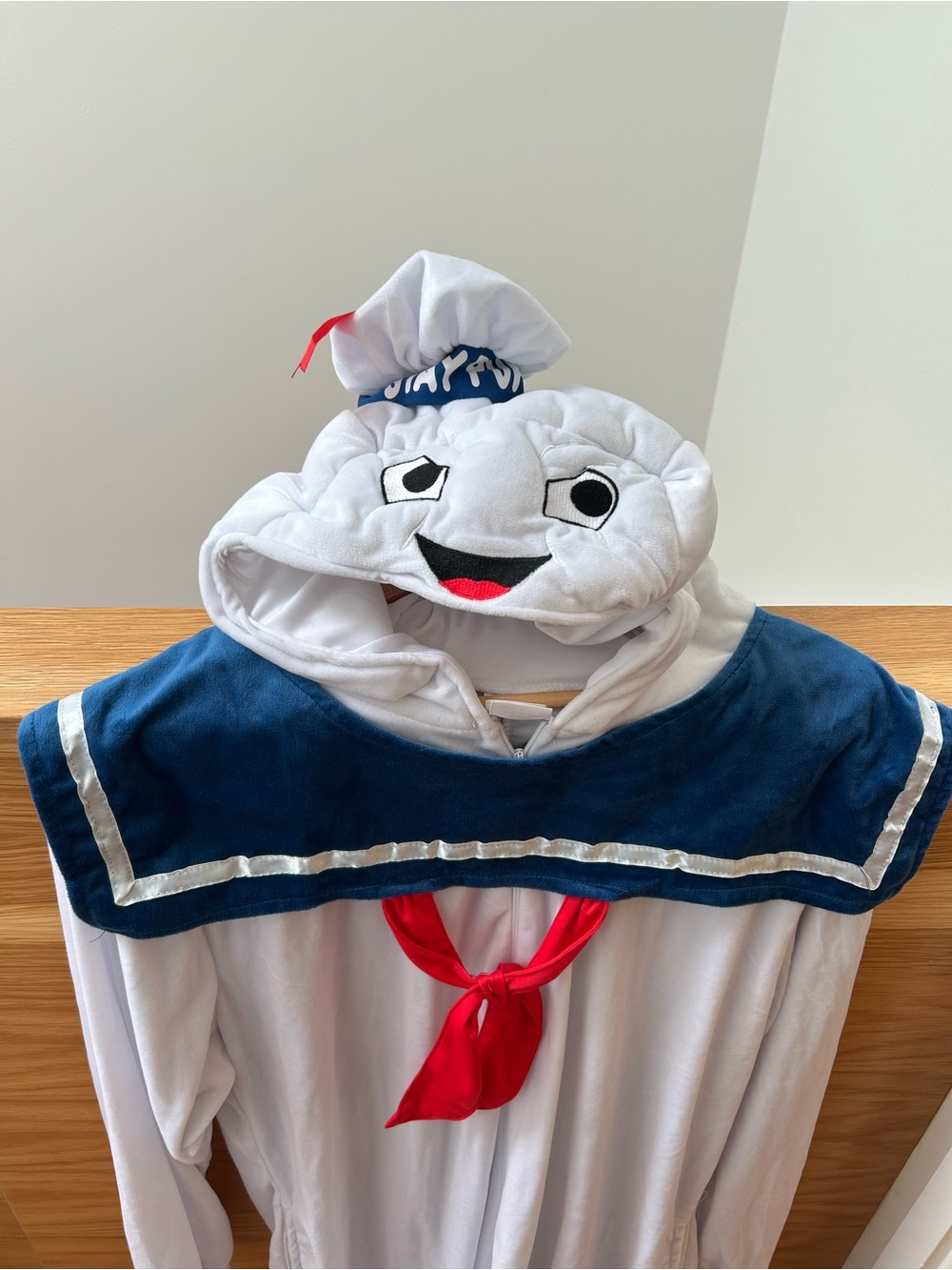 Spirit Ghostbusters Stay Puft Adult Unisex Jumpsuit Halloween Costume L/XL